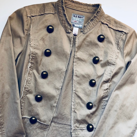 ✂️ Old Navy Military Style Blazer - Picture 2 of 4